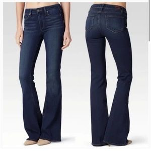 Paige High Rise Bell Canyon Flare Jeans Nottingham Wash 30